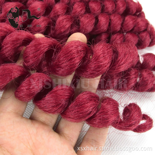 2016 Hot Sale 2X Value Jumpy Wand Curl Janet Crochet Marley Afro Twist Bounce Braid Hair Extension